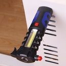 LUSTREON Magnetic COB LED Work Light Torch Safety Escape Rescue Window Breaker Emergency Hammer Tool