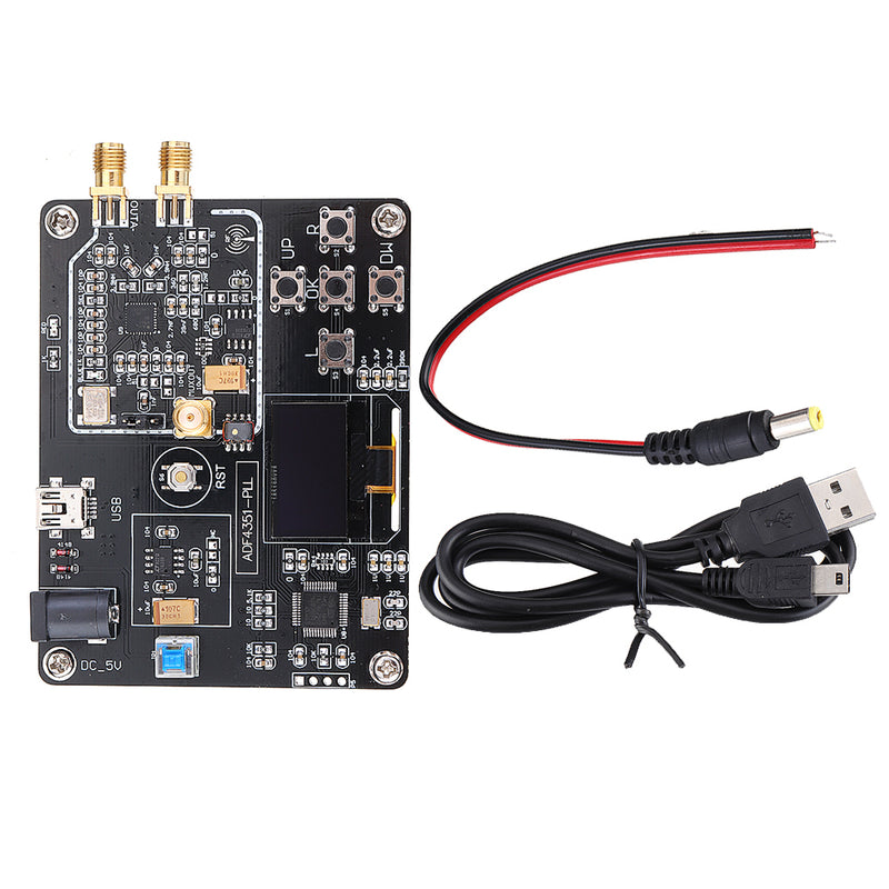 Geekcreit Signal Generator Module 35M-4.4GHz RF Signal Source Frequency Synthesizer ADF4351 Development Board