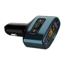 Bakeey 18W PD Dual USB bluetooth Intelligent Digital Display Fast Charging FM Transmitter Car Charger Hands Free Call MP3 Player For iPhone 8 Plus XS 11Pro Huawei P30 Mate 30 5G