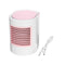 5V 3 Speeds Portable Air Cooler USB Oval Air Conditioner Fan Mini Water Cooling Fan Conditioner