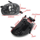 2Pcs 55W 12V H11 LED Car Fog Lights Front Bumper Head Lamps For AUDI Q7 2010-2015