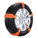 2pcs Universal Car Snow Chain Vehicle Anti Skid Tire Emergency Sand Ground Strap