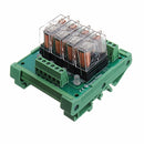 TKG2R-1E-K424 4 Channel Relay Module PLC Amplification Board Controller With Indicator Light DC 12V