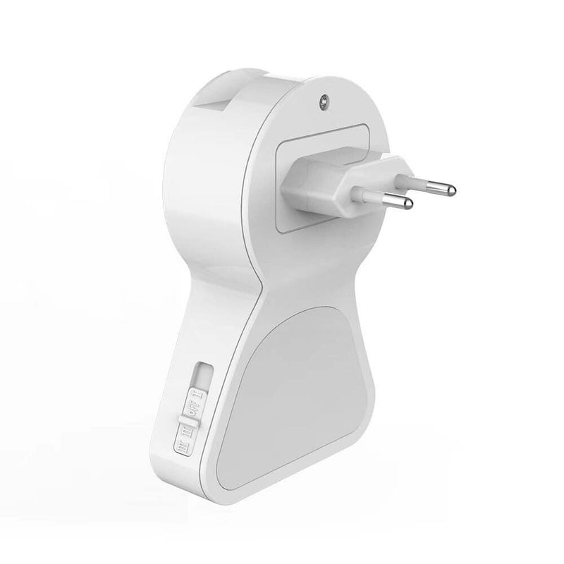 Multi-function Socket LED Small Night Light Intelligent Auto Light Sense Control USB Charging Indoor Night Lamp