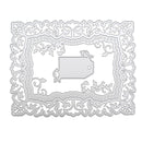 Metal DIY Cutting Dies Scrapbook Album Paper Card Embossing Craft Flower Border