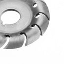 Drillpro 65mm Wood Carving Disc 12 Teeth 16mm Bore Wood Shaping Disc Grinder Disc for 100/115 Angle Grinder Woodworking Tool