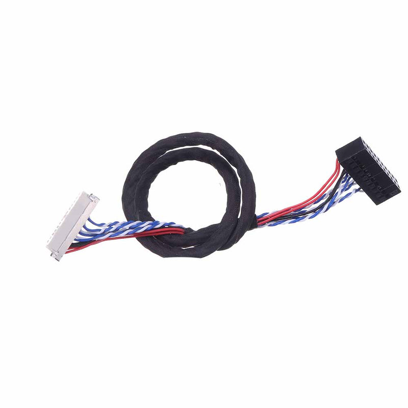 P4-FIX-D6 30P 1CH 6-bit Screen Cable For Universal Notebook Screen LCD Driver Board 25CM