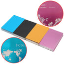 50Pcs 84x56x0.17mm Laser Marking Blank Business Card Name Cards Aluminum Alloy