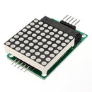 10Pcs MAX7219 Dot Matrix Module MCU LED Control Module Kit For