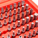 Drillpro 100pcs Screwdriver Bit Set Security Bit Set Chrome Vanadium Steel Assortment Set Square Screw Bits Power Tools