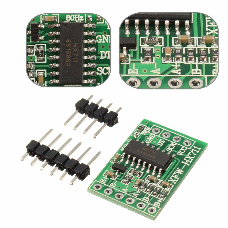 10pcs AD Weighing Sensor Module Dual-channel 24-bit A/D Conversion HX711 Shieding