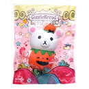 GiggleBread Halloween Pumpkin Bear Squishy 13*9.5*6.5CM Licensed Slow Rising With Packaging