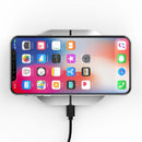 Bakeey 10W Fast Charging LED Light Indicator Qi Wireless Charger Pad for iPhone X S8 S9 Plus
