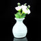6 Patterns Ceramic Vase Ornament Handmade Flower Arrangement Pottery Flambe Glazed Decor Green