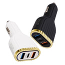 Quick Charge Dual USB Type-C PD Car Charger For Smartphone Tablet