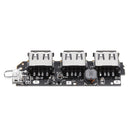3pcs 5V 2.1A 3 USB Mobile Power Circuit Board  Boost Module For DIY Power Bank Lithium Battery