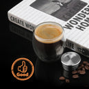 Reusable Stainless Steel Refillable Coffee Capsule Cup for DELTA Q MILKQOOL/NDIQ7323 Machine
