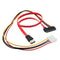 7+15 22pin SATA Interface to ESATA Port Large 4Pin Power Interface Conversion Cable