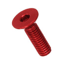 Suleve M3AH9 10pcs M3x10mm Countersunk Hex Socket Screw 7075 Aluminum Alloy Flat Head Metric