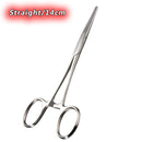 1pc  Hemostat Forceps Straight Curved Stainless Steel Locking Clamp