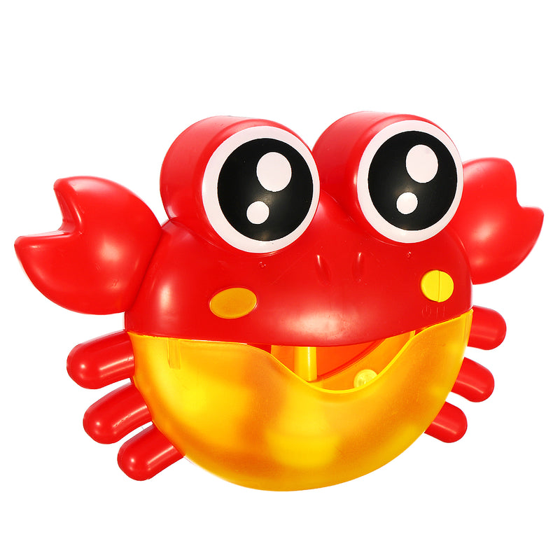 Crab Bubble Machine Musical Bubble Blower Maker Bath 7 Colorful Light Music Baby Kid