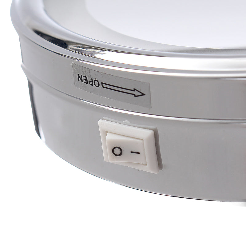 7x Magnification LED Makeup Mirror Cosmetic Double-sided Vanity 6" Mirrors