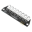 8 Bit 5mm F5 Bright LED Pink Light Module Electronic Building Blocks For