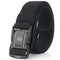 TUSHI 125cmx3.8cm Men Tactical Belt Outdoor Zinc Alloy Quick Release Buckle Casual Belts Waist Belts