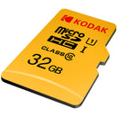 KODAK Micro SD Card TF Card U1 Class 10 SDXC SDHC Memory Card  32G 64G 128G for Video Mobile Storage