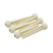 2pcs Cattle Bone Guitar Parts Endpin with Abalone Dot Bridge End Pins for Acoustic Guitar
