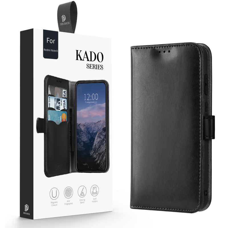 DUX DUCIS KADO Xiaomi Redmi Note 8 Flip Cover Multi-card slot With Stand Shockproof Full Body Protective Case