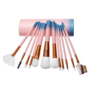 7PCS/12PCS Makeup Brushes Set Blending eyeshadow Blush Foundation Cosmetic Tool