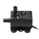 Machifit DC 5V 12V 6W Water Pump USB Female Plug Ultra-quiet Mini Brushless DC Water Pump