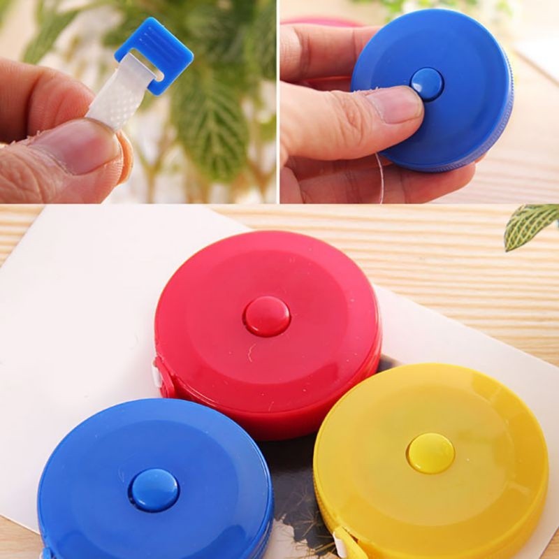 Soft Tape Measure Clothing Automatic Retractable Mini Measuring Tape