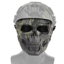WoSporT Halloween Mask Party Game Skull Tactical Fast Helmet Paintball Airsoft Camouflage