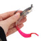 ZANLURE 5pcs 10cm 14.7g Pencil Soft Fishing Lure 5 Colors Soft Baits Hook Salt/Freshwater Fishing