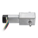 Machifit JGY-370 DC 12V Double Shaft Motor Reduction Gear Turbine Worm Self-locking Motor