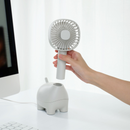 MUID Pet Fan Rechargeable Portable Handheld Mute Cooling Fan