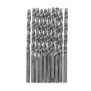 50pc Packs HSS High-speed 1/1.5/2/2.5/3mm Twist Drill Bit Steel Serratula Steel Wood