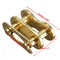 4pcs 90cc 110cc 125cc 420 Chains Pit Dirt Quad Bike Drive Chain Split