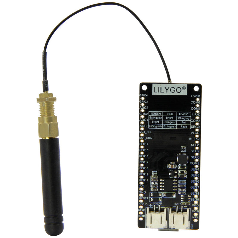 LILYGO T-Solar Development Board ASR6505 Integrates SX1262LORa Module Solar Power Supply Interface