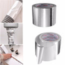 80mm Silver Aluminum Foil Adhesive Seal Ring Heating Roll Tape 25M
