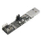 5Pcs 3-in-1 USB to RS485 RS232 TTL Serial Port Module 2Mbps CP2102 Chip Board