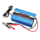 20A/30A/40A Battery Lead-acid 20Ah To 200Ah Smart Charger Multifunction For Car Motorcycle LCD Display