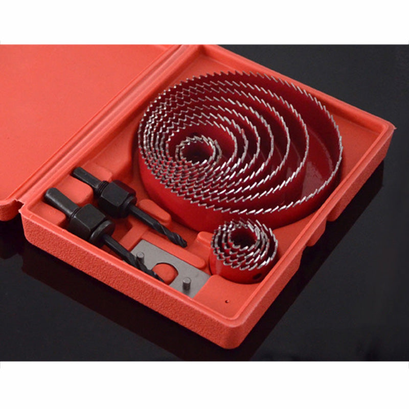 13pcs 19mm-127mm Hole Saw Cutter Set Woodworking Drill Bit Hole Saw Cutting Tool