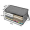 [Big Size] 3life Foldable Household Storage Bag Clothes Blankets Baskets Sweater Quilt Storage Box Organizer from Xiaomi Youpin