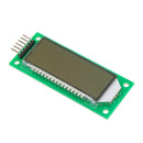 5pcs White 6 Digit 7 Segment Digital 5V LCD Module Display Screen Board Build-in HT1621 Controller With Backlight