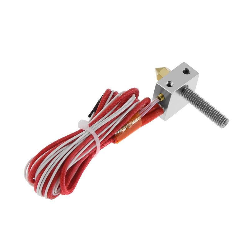 TWO TREES MK8 Extrusion Head + 10x 30mm Teflon Throat + 10x 0.4mm Nozzle for 3D Printer