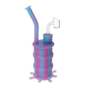 Multi Color Luminous Silicone Water Glass Pipe Glow In The Dark Glass Smoke Pipe