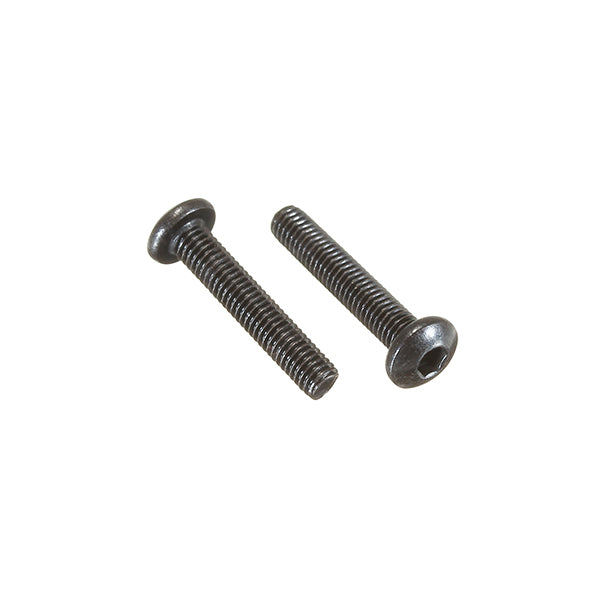 Suleve M3CH10 50Pcs M3 Carbon Steel Hex Socket Button Round Head Cap Screws Bolts 4-20mm Optional Length